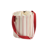 HAY | Outdoor Market Cooler Bag - Beige & Red Stripe