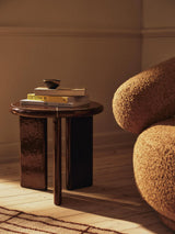 ferm LIVING | Deya Side Table - Ø47 - Chestnut