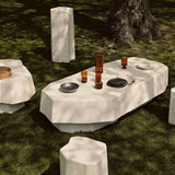 ferm LIVING | Staffa Pedestal - Ivory
