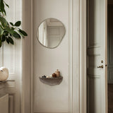 ferm LIVING | Pond Mirror - Small - Dark Chrome